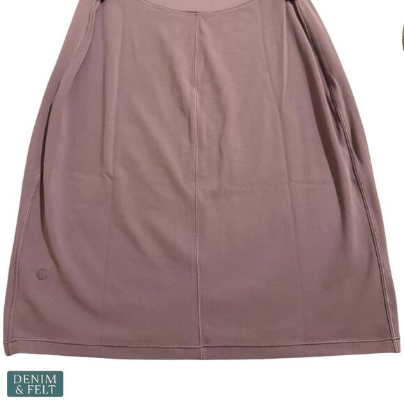 Lululemon All Yours Long Sleeve Bodycon Dress Purple Peekaboo Back Size 4 - Picture 6 of 13